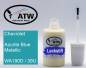 Preview: Chevrolet, Azurite Blue Metallic, WA190D / 39U: 20ml Lackstift, von ATW Autoteile West.